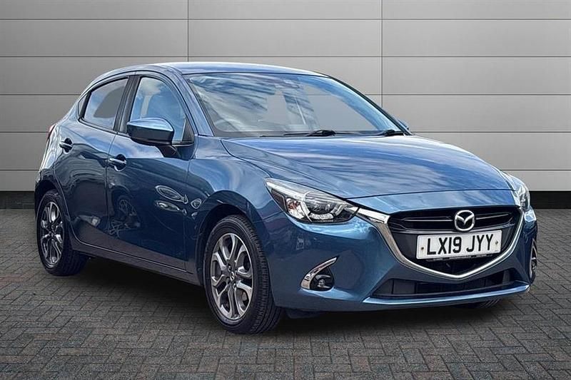 Eternal blue mica Used 2019 Mazda 2 Inclusive Hatchback | £8,790 (Fair price) - Image 1/2