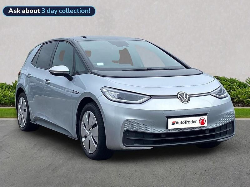 Silver Used 2021 VW ID.3 Pro Performance Hatchback | £14,499 (A bit pricey) - Image 1/4