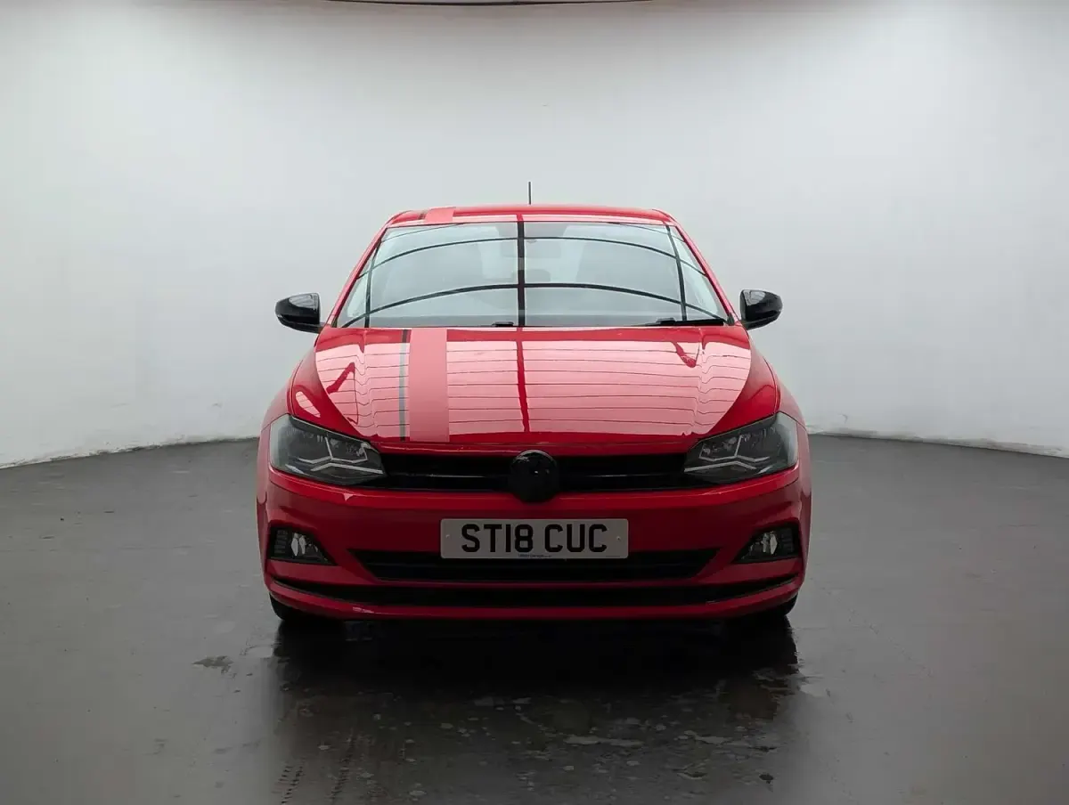 Used VW Polo Beats 95 HP (69 kW) 2018 Red Hatchback