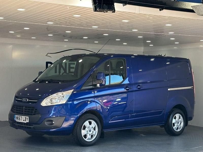 Used Ford Transit Custom Limited 130 HP (95 kW) 2017 Blue Van
