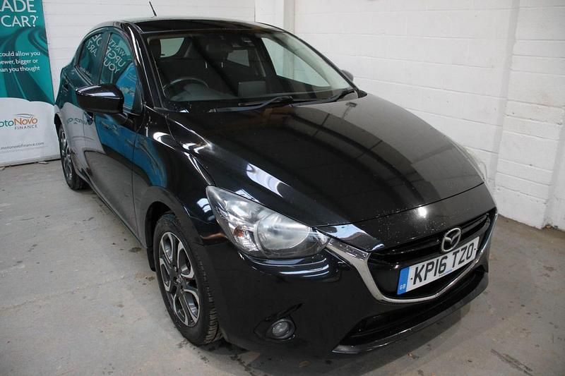 Black Used 2016 Mazda 2 Inclusive Hatchback | £5,295 (Fair price) - Image 1/4