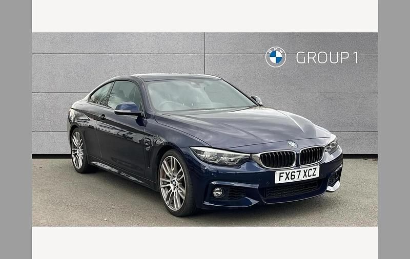 Used BMW 440 M Sport 326 HP (239 kW) 2017 Blue Coupe