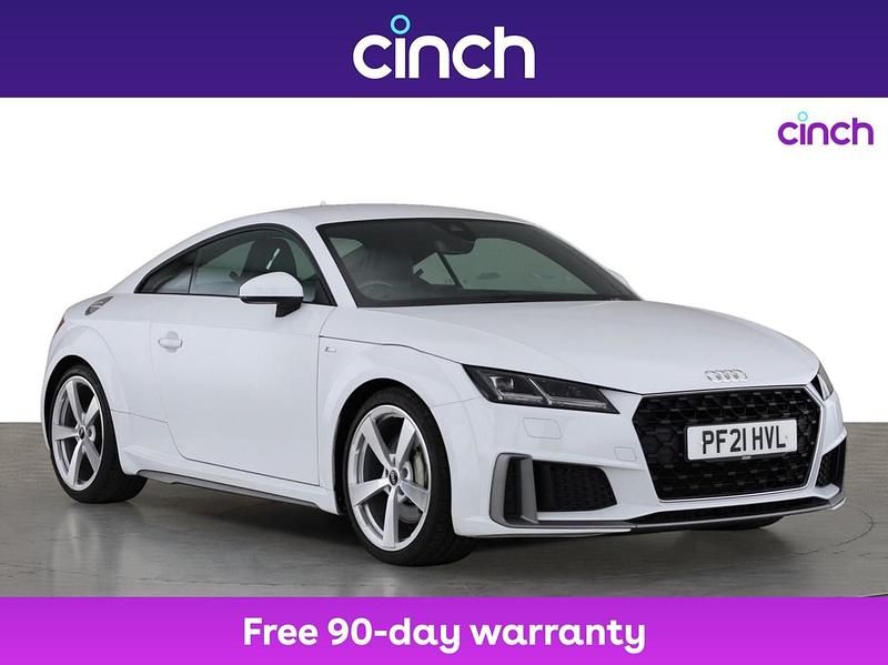 White Used 2021 Audi TT S-Line Coupe | £22,699 (Fair price) - Image 1/3
