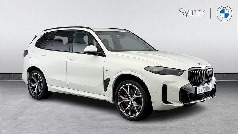 White Used 2023 BMW X5 M Sport SUV | £55,500 (A bit pricey) - Image 1/4