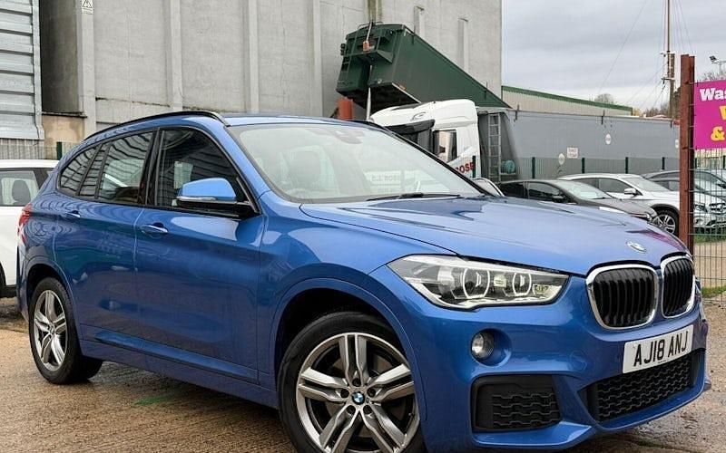 Used BMW X1 M Sport 190 HP (139 kW) 2018 Blue SUV