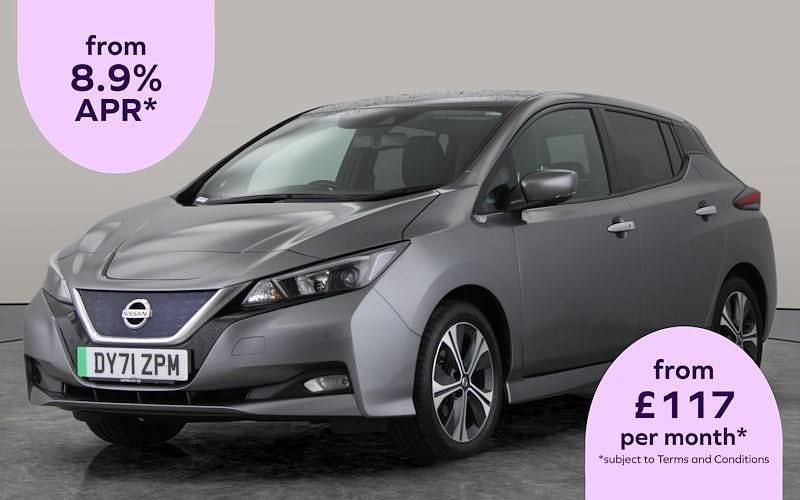 Grey Used 2021 Nissan Leaf N-Connecta Hatchback | £9,395 (Fair price) - Image 1/3