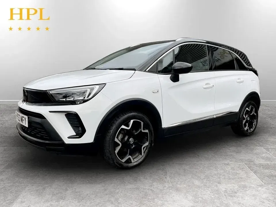 Used Vauxhall Crossland Ultimate 110 HP (80 kW) 2023 White SUV
