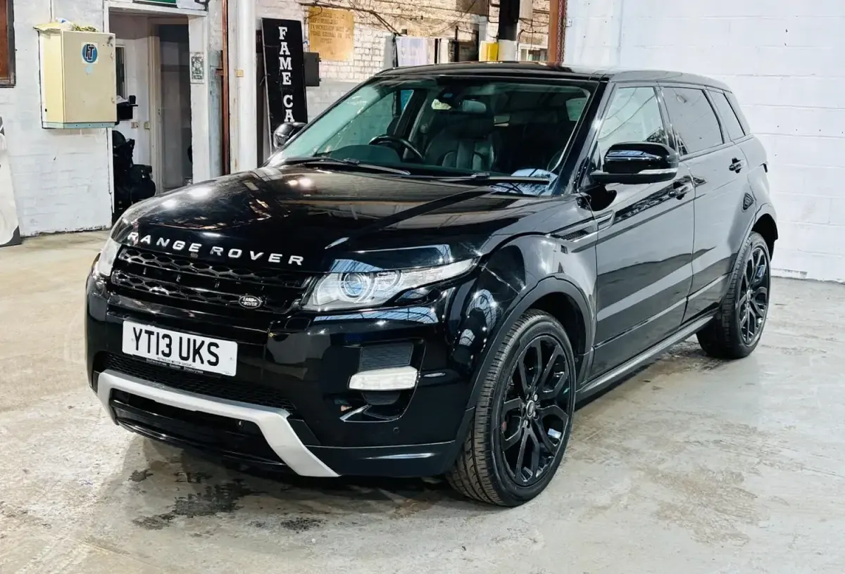 Used Land Rover Range Rover evoque Dynamic 190 HP (139 kW) 2013 Black SUV