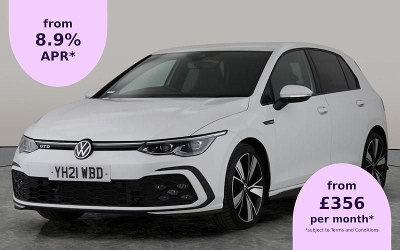 Used 2024 VW Golf VIII GTD Hatchback | £24,939 (Good price) - Image 1/2