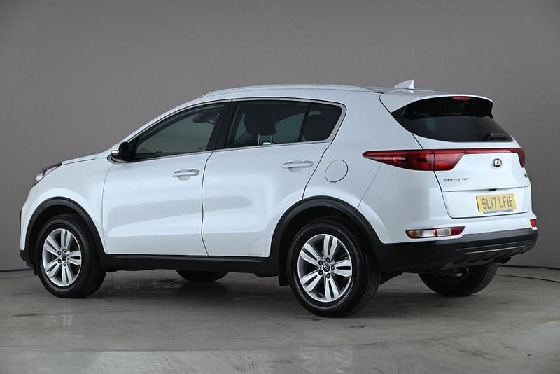 Begagnad Kia Sportage 177 HK (130 kW) 2017 Vit SUV