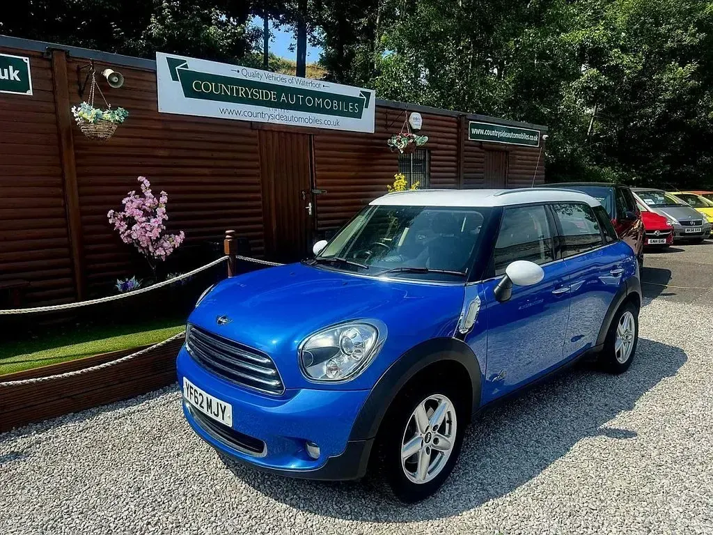 Used Mini Cooper D 112 HP (82 kW) 2012 Blue Hatchback