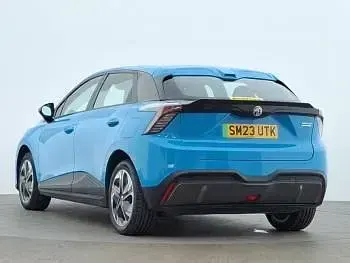 Used MG MG4 EV SE 125 kW (170 HP) 2023 Blue Hatchback