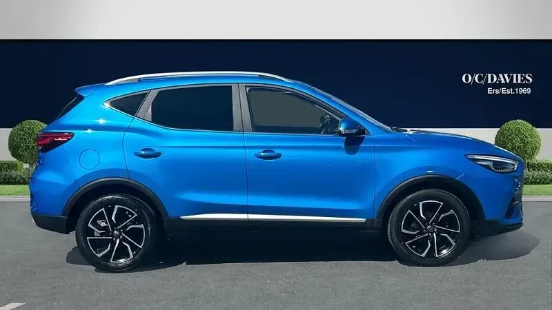 Used MG ZS Exclusive 106 HP (77 kW) 2023 Blue SUV