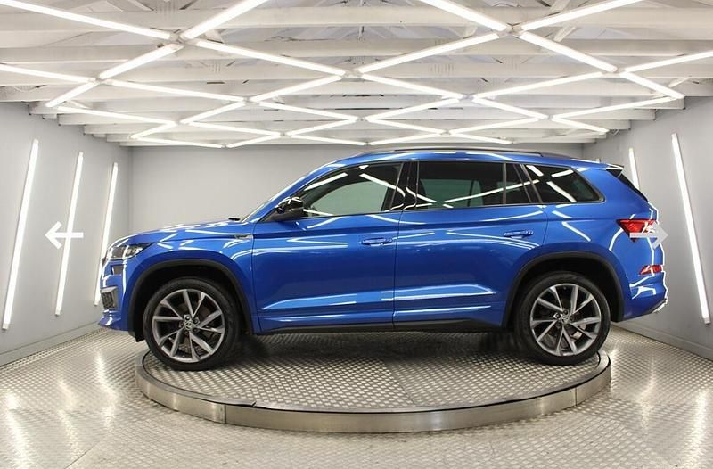 Used Skoda Kodiaq SportLine 2021 Blue SUV
