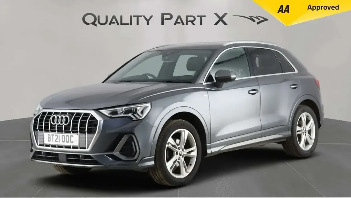 Used Audi Q3 S-Line 150 HP (110 kW) 2021 Grey SUV