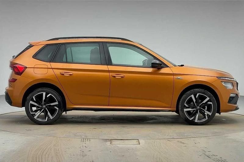 Used Skoda Kamiq Monte Carlo 115 HP (84 kW) 2025 Phoenix orange metallic SUV