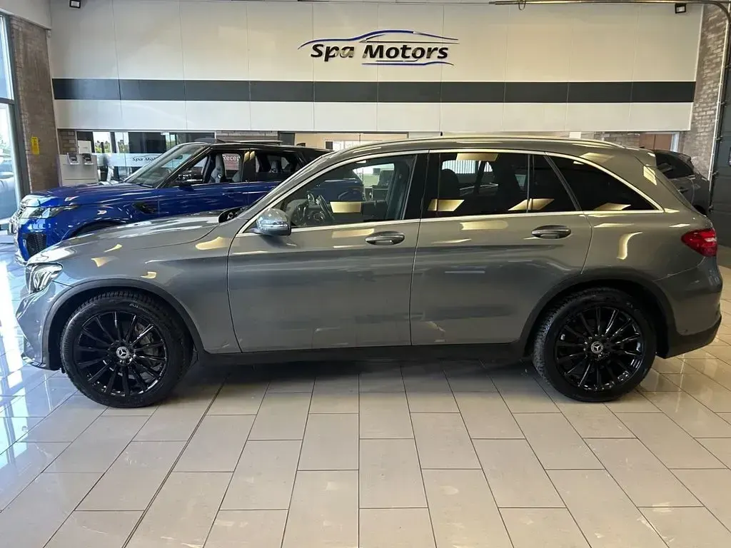 Used Mercedes GLC220 AMG line 170 HP (125 kW) 2017 Grey SUV