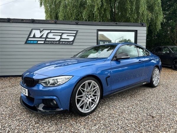 Blue Used 2015 BMW 420 M Sport Coupe | £10,995 (Fair price) - Image 1/1