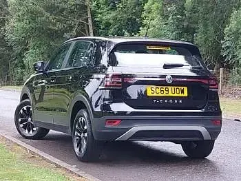 Used VW T-Cross S 95 HP (69 kW) 2019 Black SUV