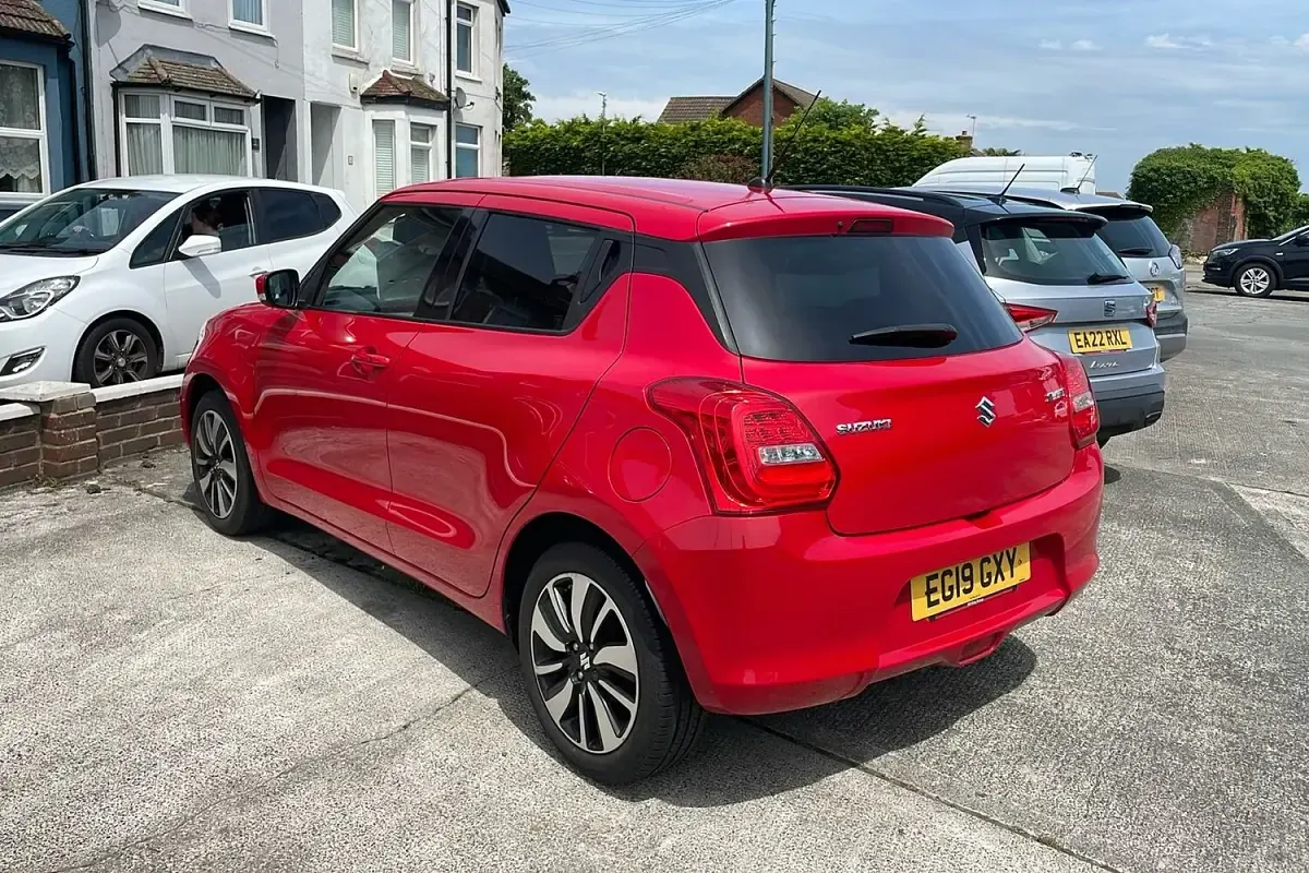 Used Suzuki Swift SZ5 111 HP (81 kW) 2019 Red Hatchback