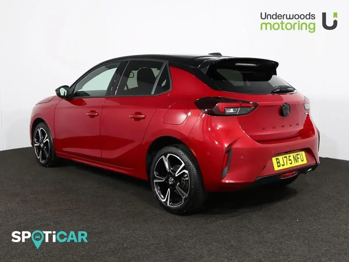Used Vauxhall Corsa GSe 108 HP (79 kW) 2025 Red Hatchback