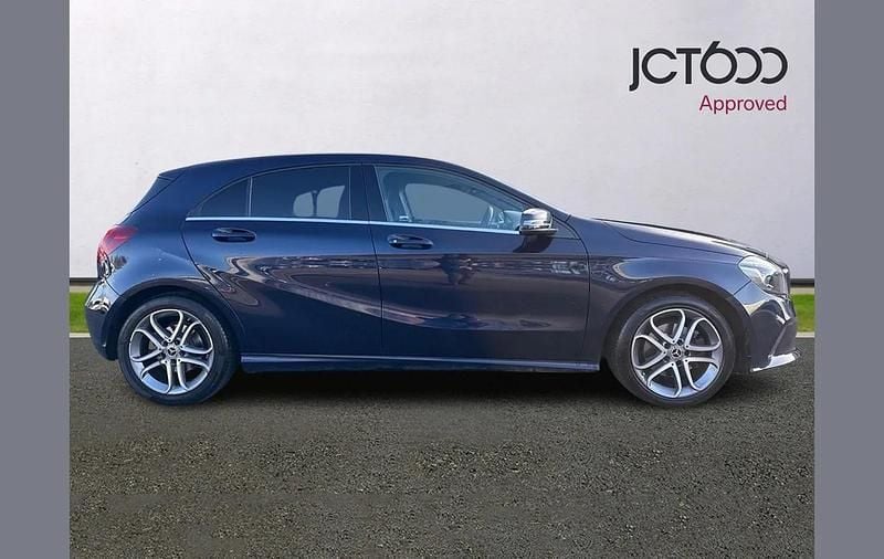 Used Mercedes A180 Sport Edition 121 HP (88 kW) 2018 Blue Hatchback