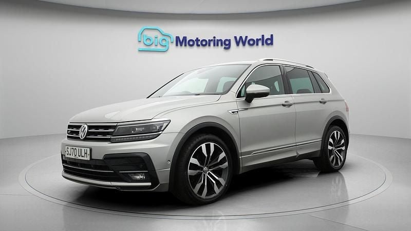 Used VW Tiguan R-line 150 HP (110 kW) 2020 Silver SUV