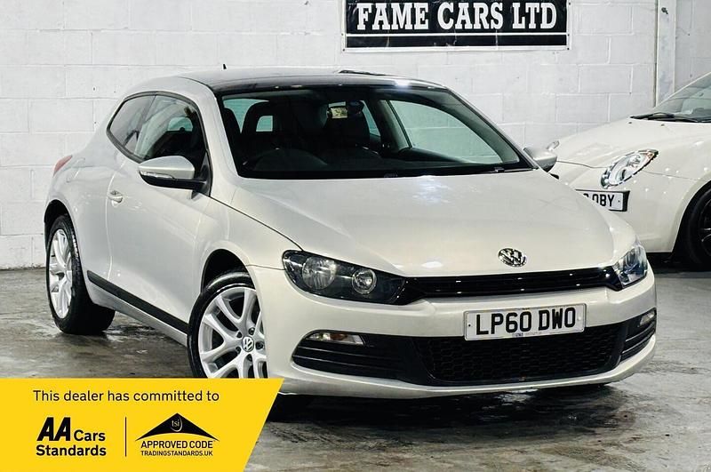 Used VW Scirocco 122 HP (89 kW) 2010 Silver Coupe