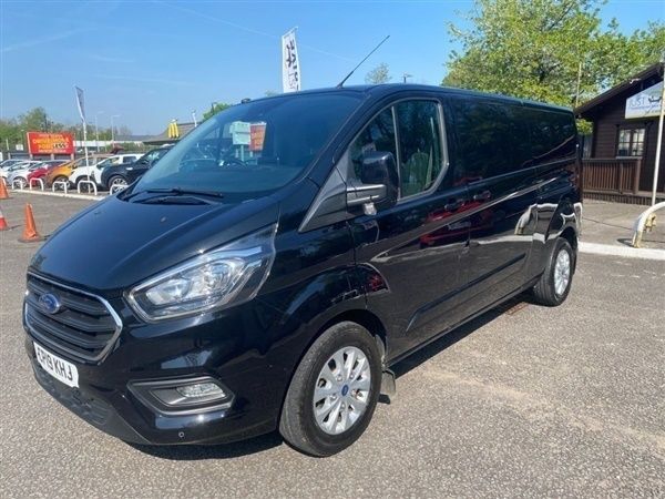 Black Used 2019 Ford Transit Custom Limited Van | £17,994 (Fair price) - Image 1/1
