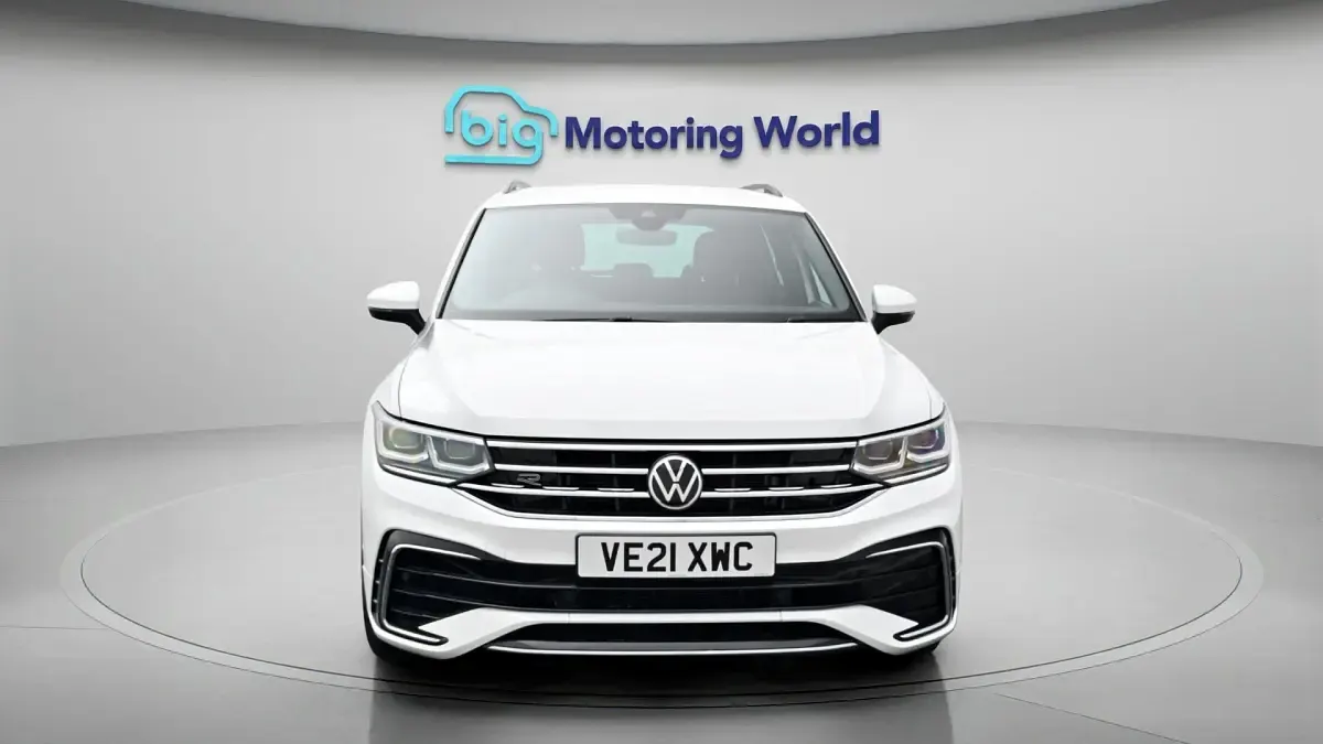 Used VW Tiguan R-line 150 HP (110 kW) 2021 White SUV