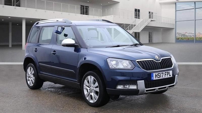 Blue Used 2017 Skoda Yeti Drive SUV | £11,990 (A bit pricey) - Image 1/4