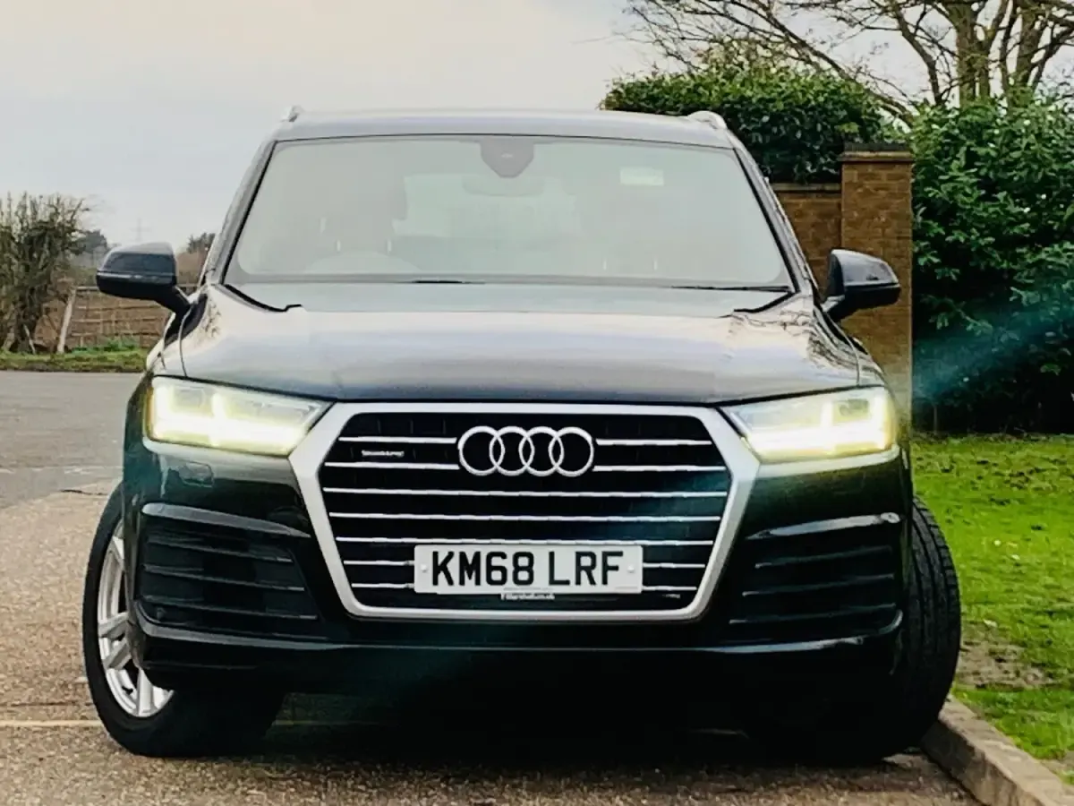 Used Audi Q7 S-Line 231 HP (169 kW) 2018 Black SUV