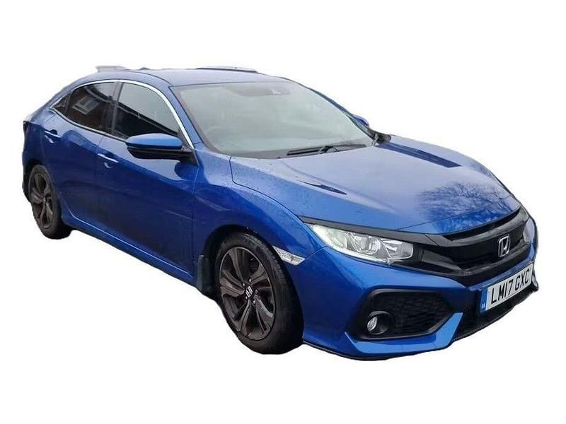Used Honda Civic SR 129 HP (94 kW) 2017 Blue Hatchback