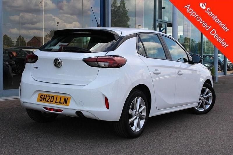 Used Vauxhall Corsa S 100 HP (73 kW) 2020 White Hatchback