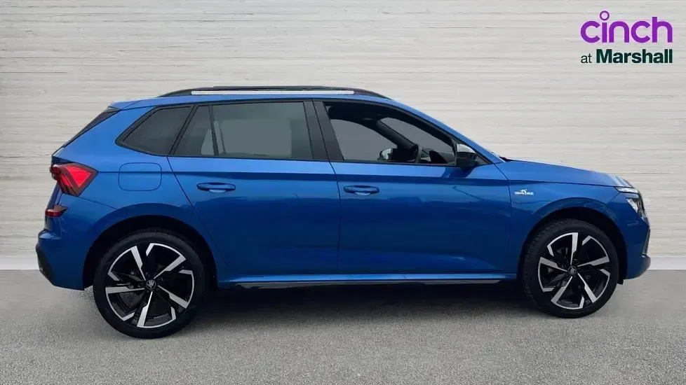 Used Skoda Kamiq Monte Carlo 150 HP (110 kW) 2025 Blue SUV