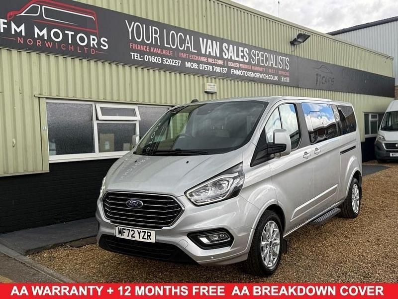 Silver Used 2022 Ford Tourneo Custom Titanium MPV | £26,300 (A bit pricey) - Image 1/2