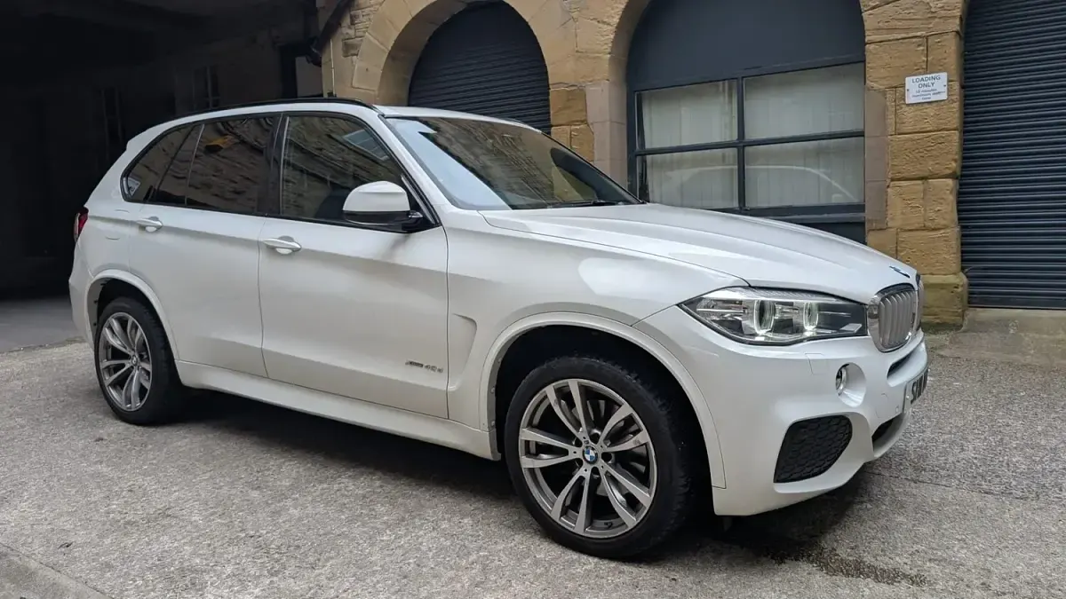 Used BMW X5 M Sport 300 HP (220 kW) 2017 White SUV