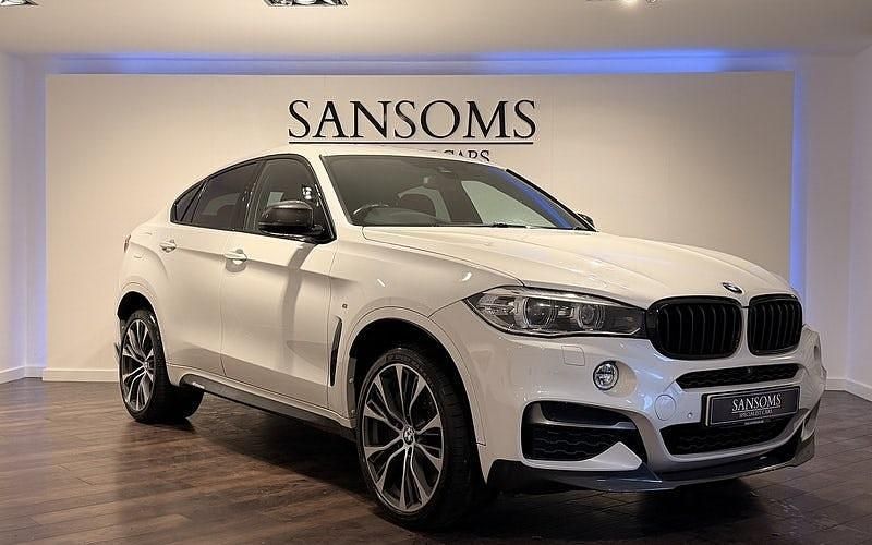 White Used 2019 BMW X6 Comfort Edition SUV | £26,999 (A bit pricey) - Image 1/4