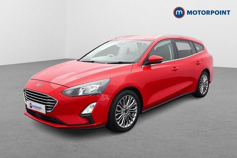 Used Ford Focus Titanium X 150 HP (110 kW) 2019 Red Estate