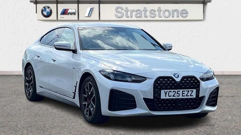 White Used 2025 BMW 420 Gran Coupé M Sport Coupe | £38,699 (Fair price) - Image 1/3