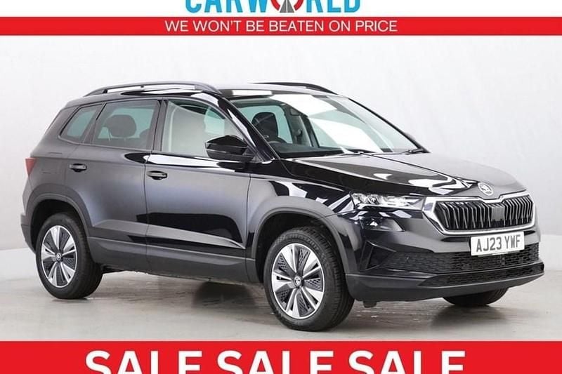 Black Used 2023 Skoda Karoq SE Drive SUV | £17,790 (Good price) - Image 1/1