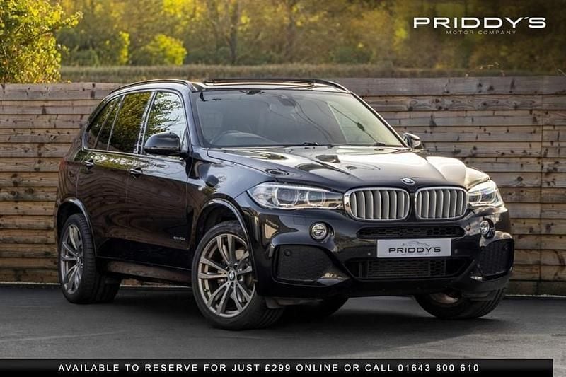 Black Used 2018 BMW X5 M Sport SUV | £26,970 (Fair price) - Image 1/1