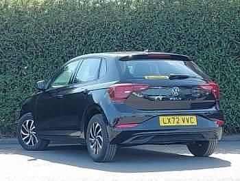 Used VW Polo Life 95 HP (69 kW) 2022 Black Hatchback