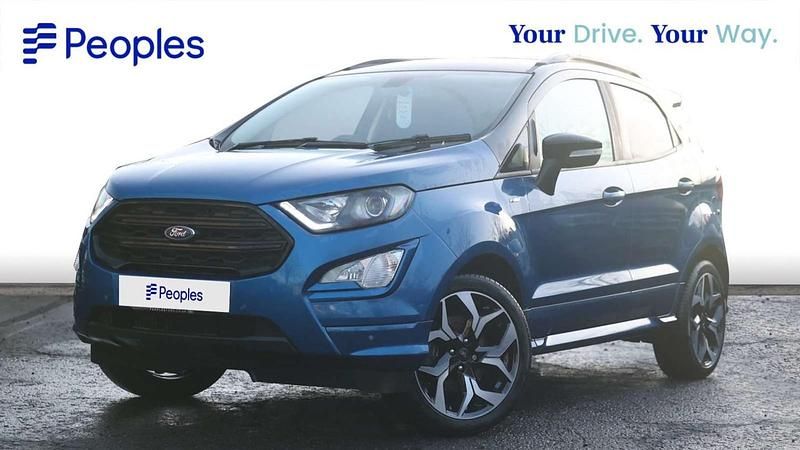Blue Used 2018 Ford Ecosport ST-Line SUV | £9,900 (Fair price) - Image 1/4