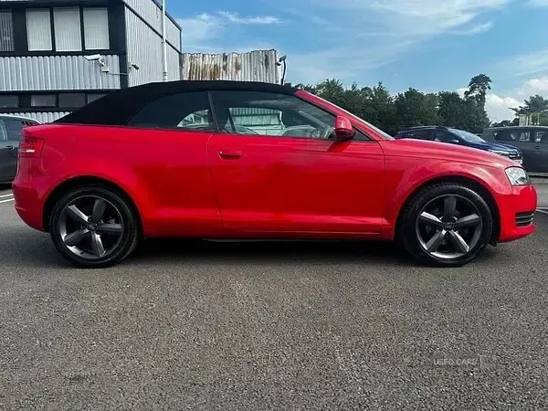 Used Audi A3 Cabriolet 2010 Red Cabriolet