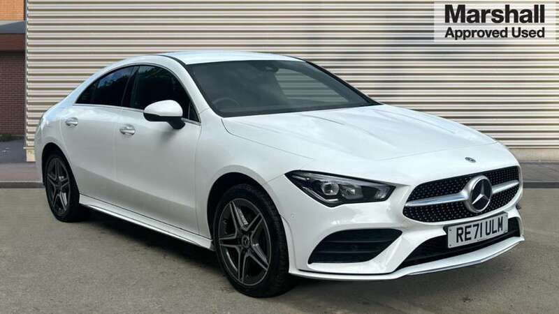 White Used 2021 Mercedes CLA250e AMG Line Premium Sedan | £20,704 (Fair price) - Image 1/4
