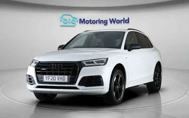 Used Audi Q5 Black Edition 190 HP (139 kW) 2020 White SUV
