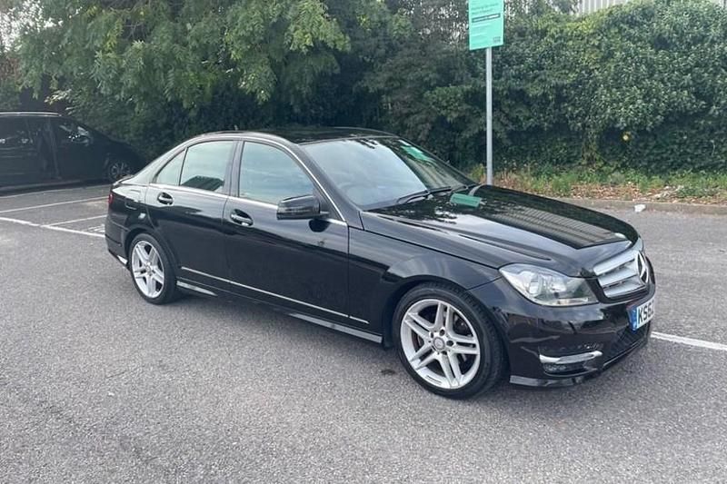Black Used 2013 Mercedes C180 AMG Sedan | £5,100 (Super price) - Image 1/1