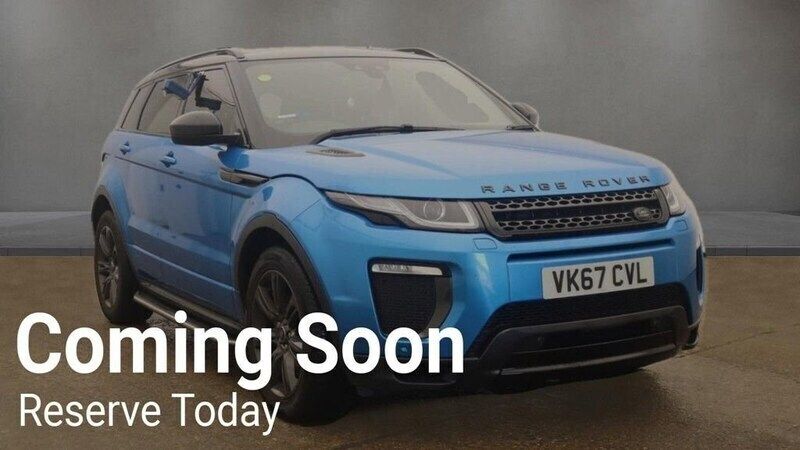 Blue Used 2017 Land Rover Range Rover evoque Landmark Estate | £13,495 (Fair price) - Image 1/4