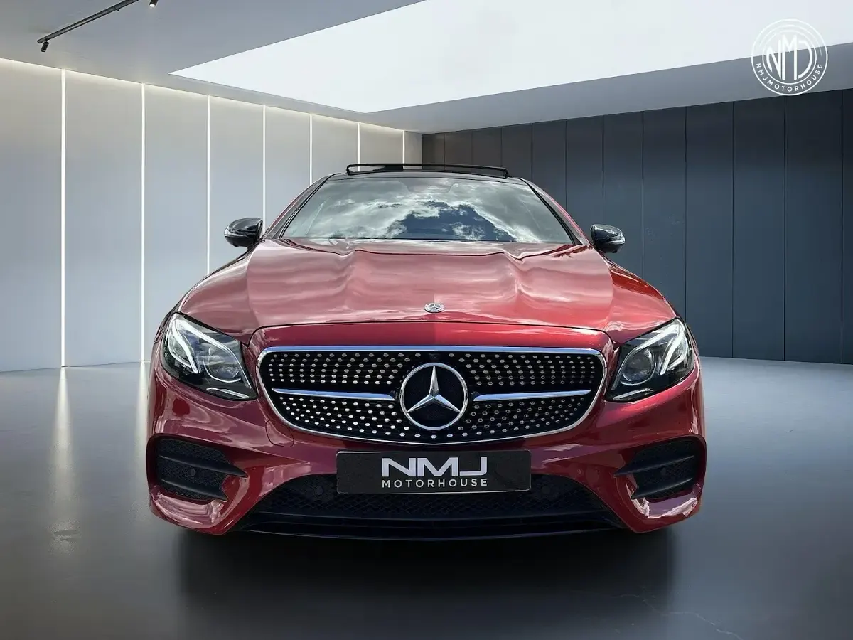 Used Mercedes E350 AMG Line Premium Plus 2020 Red Coupe